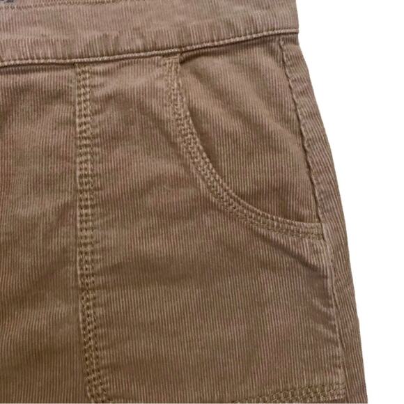 Tory Burch Beige Brown Tan Lucitano Skirt Corduroy Size 8 Short Mini - Picture 3 of 9